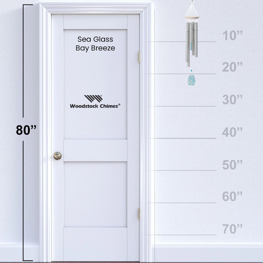Margaritaville® Sea Glass Chime – Woodstock Chimes – Bay Breeze
